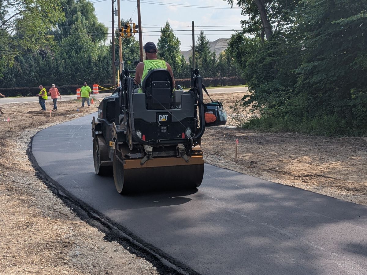 7 Mile Non-Motorized Entrance Taking Shape!