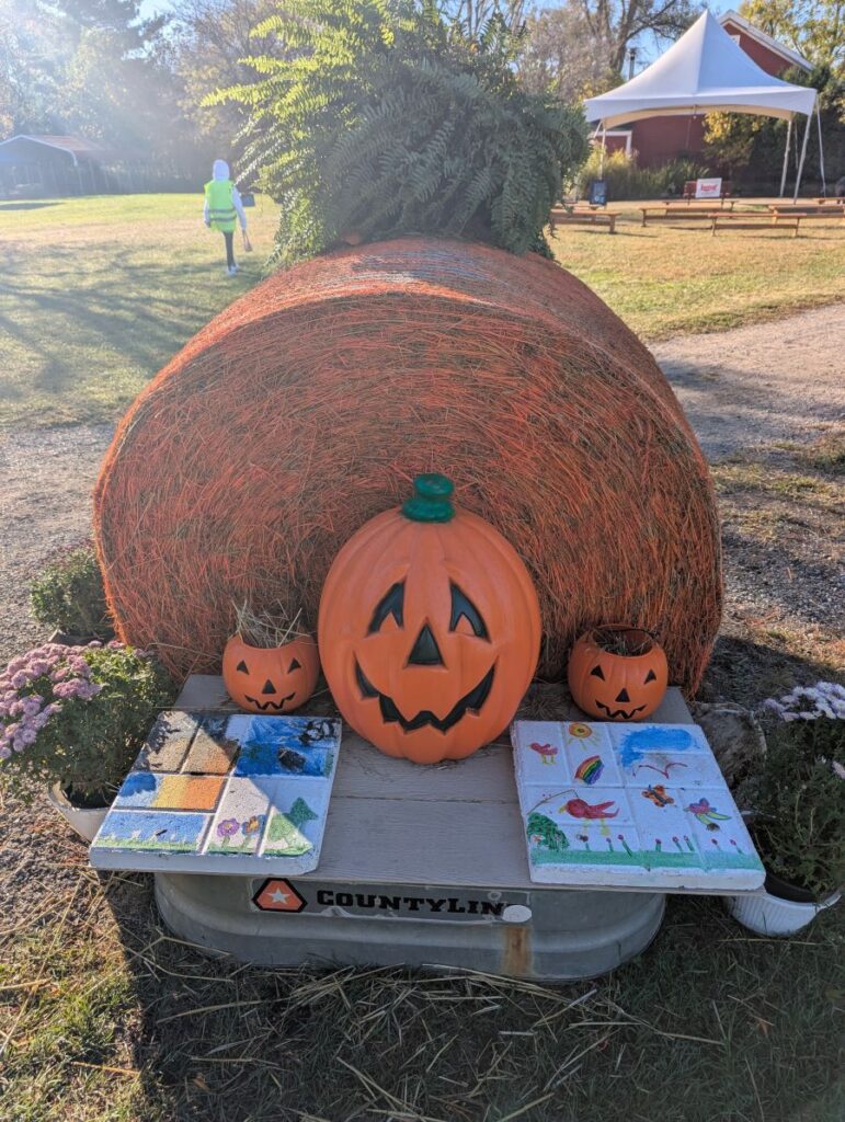 Friends of Maybury volunteers supporting Maybury Farm Fall Fest 2025