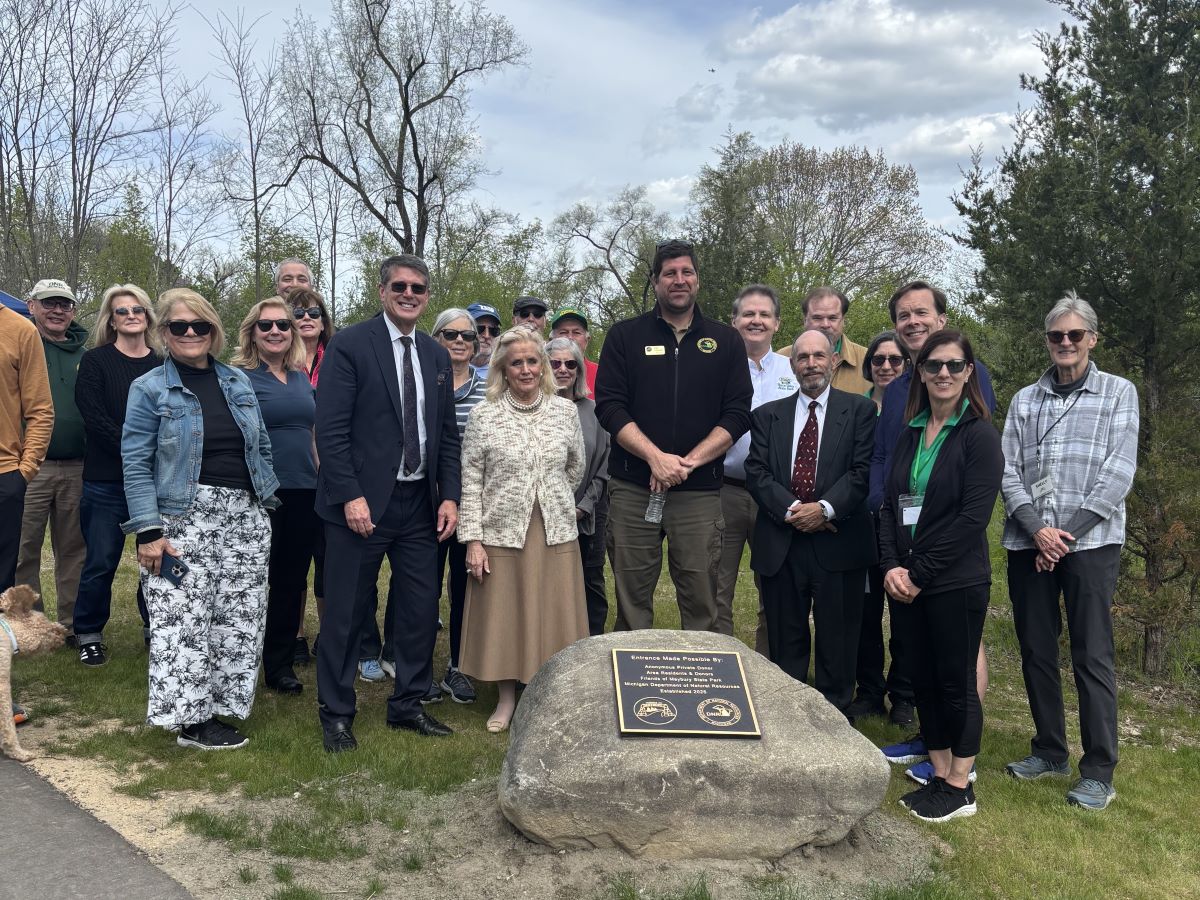 7 Mile Non-Motorized Entrance Formal Dedication
